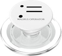 Operatore di tricheco - Divertente linguaggio di programmazione per computer PopSockets PopGrip per MagSafe