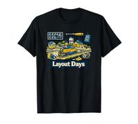Operatore Ferroviario Layout Days Maglietta