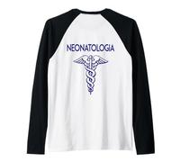Operatore Neonatologia reparto ospedaliero Sanitario B Maglia con Maniche Raglan