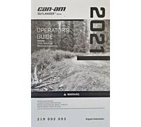 Operator's Guide / Manuale di istruzioni - Inglese - Can-Am ATV Outlander 2021