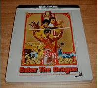 Operazione Drago (Enter The Dragon) 4K UHD + Blu-Ray Steelbook Nuovo Bruce Lee