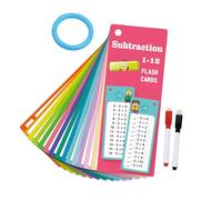 Operazioni matematiche Esercizio Flashcards Cancellabili Matematica Study Cards Kid Precoce Apprendimento Scheda di Studio Per Bambini In Età Prescolare Interattivo Matematica Carte di Apprendimento