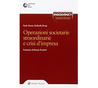 Operazioni societarie straordinarie e crisi d'impresa