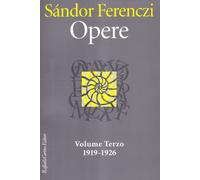 Opere. 1919-1926. Vol. 3