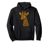 Opere D'Arte Della Fauna Selvatica Della Giraffa Felpa con Cappuccio