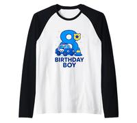 Opere d'Arte di Compleanno Piccolo Ufficiale Maglia con Maniche Raglan
