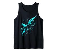 Opere d'Arte in Stile retrò Fighter Jet Canotta