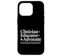 Opere d'arte per la cura dell'udito per l'educatore medico Custodia per iPhone 16 Pro