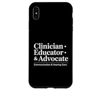 Opere d'arte per la cura dell'udito per l'educatore medico Custodia per iPhone XS Max