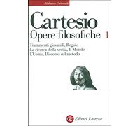 Libri Renato Cartesio - Opere Filosofiche. Vol. 1: Frammenti GiovaniliRegoleLa R