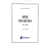 Opere per chitarra - Volume 2 Studi - 34 studi - Francisco Tárrega