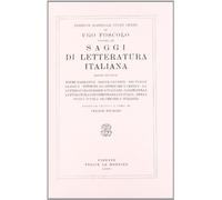 Opere. Saggi di letteratura italiana: Vol. 11/2
