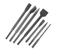 Operitacx 1 Impostato Set Di Pick Elettrico a Scalpello Bit Coclea Per La Lavorazione Del Legno Bitto Del Cacciavite a Piegatura Multifunzione Punta Elicoidale Punte Noiose Acciaio Grey