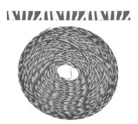 Operitacx 1 rotolo di nastro zebra resistente all'usura nastro da imballaggio di Natale regali fiocco resistente all'usura Natale artigianato forniture