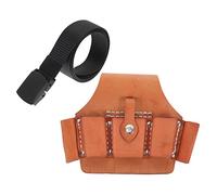 Operitacx 1 Set Borse Per Utensili Strumenti Da Giardino Marsupio Borsa Cintura Giardinaggio Attrezzo Valigetta Degli Attrezzi Cuoio Dell'unità Di Elaborazione Brown