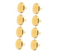 Operitacx 1 Set Coperchio di Seconda Mano Meccanismo Parti Pezzi di Ricambio per La Riparazione Dell'orologio Secondo Tappo Hardware Dell'orologio Tappo della Cauzione Rame 8 Pezzi