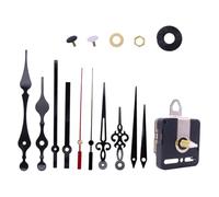 Operitacx 1 Set Guarda Il Movimento orologeria Kit - Accessori El Party proiettire j-AX Campana Clock calzante Bell trasloco Project Inter Accessori ASCE Orologi Movimento Muto Metallo Black