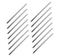 Operitacx 1 Set Lame Seghetto Denti Doppia Faccia in Acciaio Al Carbonio Lame Ricambio Per Seghetto Manuale Denti Per Resistente E Uso Pratico E Portatile 25 Pezzi
