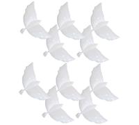 Operitacx 10 Palloncini a Forma di Colomba Commemorativi, Decorazioni Palloncini per Matrimoni e Feste di Compleanno, Oggetti di Scena per Cerimonie Spazio per Scrivere Desideri