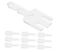 Operitacx 10 Pezzi Adattatori per Tensionatore per Macchine da Maglia Accessori Compatibili con Addi King Express Precisa Facile Installazione e Manutenzione Riduce Sprechi