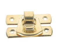 Operitacx 10 pezzi Chiavistelli Portagioie in Metallo Serrature Robuste per Scatole in Legno Accessori Pratici per Scatole Regalo Gioielli e Contenitori Decorativi