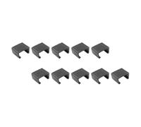 Operitacx 10 Pezzi Clip per Mobili in Plastica Nera per Divani Componibili da Esterno, Morsetti per Salottino da Giardino, Mantieni Mobili Stabili e Ordinati