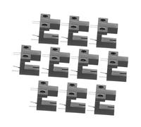 Operitacx 10 pezzi Fotoelettrico Ottico Slot Compatto e Resistente in Abs per Rilevamento Riflessi Ir in Contatori Banconote e Stampanti