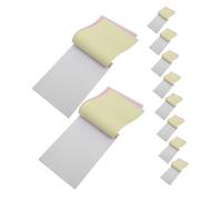 Operitacx 10 Pezzi Notepad Kraft Paper Auto Copy Invoice Book Blank Carbonless Writing Pad For Office Travel Smooth Writing Surface