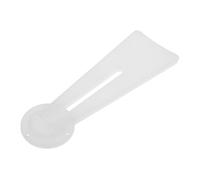 Operitacx 10 Pezzi Supporto per Cornice per Foto Trapezoidale in Plastica Bianco Autoadesivo Senza Chiodi per Esposizione Stabile di Album e Foto in Vari Ambienti