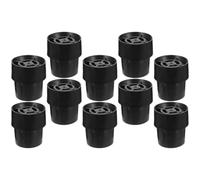 Operitacx 10 Pezzi Tappi Antiscivolo per Gambe Trampolino in Gomma, Coprigambe Resistenti All’usura, Accessori per Sostituzione e Riduzione Rumore, Forniture Pratiche per Struttura