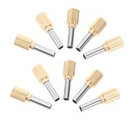 Operitacx 10 Pezzi Ugelli per Sigillanti Acciaio Inossidabile Strumenti per Calafataggio Resistenti e Versatili Punte Rotanti per Riempimento Fughe e Ristrutturazioni Domestiche