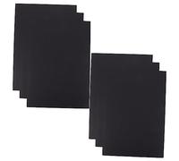 Operitacx 100 Pezzi Carta Colorata Nera per DIY Creativo Carta Resistente per Progetti Scrapbooking Origami e Pittura Materiali Sicuri per Hobby Manuali