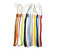 Operitacx 100 Pezzi Cinghie Colorate Nylon per Smartphone e Chiavi Antiscomparsa per Accessori Colori Misti Colore Casuale