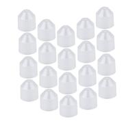 Operitacx 100 Pezzi Copri Portalampada Trasparente Protezione Polvere per Lampade LED per Illuminazione Ed Esterna