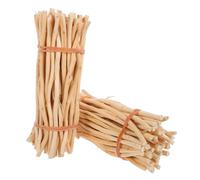 Operitacx 100 Pezzi Rametti di Legno Beige per Studenti, per DIY e Modelli | Legno Venature Naturali, Facile da Aderire e Modellare, Finitura Pulita, per Progetti Scolastici Creativi