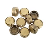 Operitacx 10pezzi Copertura per Fornello Gas Portatile Bruciatore Centrale per Precisa della Fiamma e Coperchio Piccolo per Sicurezza in Cottura Realizzata Materiali Durevoli e Facile