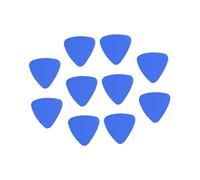 Operitacx 10pezzi Strumento di Riparazione del Telefono in Plastica Sottile Apri Cellulare Senza Graffi per Smontare Tablet e Dispositivi Elettronici Adesivo Sigillato Triangolo Design Legge