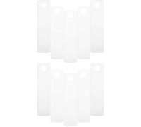Operitacx 10pezzi Tag Blanks Per Tumbler Acrilico Sublimazione Etichette Personalizzabili Per Bicchieri Design Flessibile Per Decorazioni Uniche e Creatività