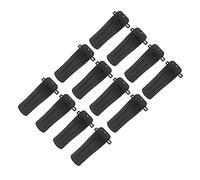 Operitacx 12 Pezzi Clip Per Ricetrasmettitore Clip Per Interfono Per Cintura Per Schiena Per Vita Morsetti Di Ricambio Per Ricetrasmettitori e Interfono Posteriori e Per Vita Design Semplice