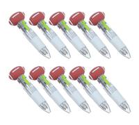 Operitacx 12 Pezzi Penna Sfera Mini a Forma di Rugby Creativa e Leggera in Pvc per Festa Scuola Decor, per Studenti e Forniture Scolastiche
