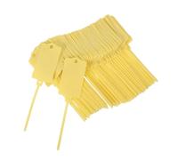 Operitacx 120 Pezzi Etichette Riutilizzabili in Plastica Impermeabili con Fascette Colorate per Codifica Etichette Scrivibili Resistenti per e Organizzazione Efficiente