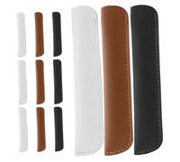 Operitacx 12pezzi Custodia in Similpelle Per Penne Portapenne Elegante Per Penne Stilografiche e Matite Portatile Per Ufficio e Scuola Organizer Per Scrittura