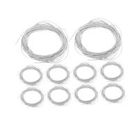 Operitacx 12pezzi Thread for Hand Embroidery and Crafts Polyester Glossy Finish for Cross Stitching and Handcraft Projects