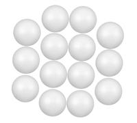 Operitacx 14pezzi Sfera di Polistirolo Bianca Palla di Schiuma Leggera per Decorazioni Fai da Te Progetti Scolastici e Ornamenti Natalizi Materiale in Polistirene Resistente