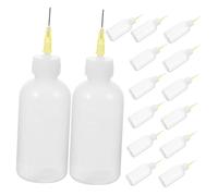 Operitacx 15 Pezzi Argilla per Pittura Strumenti per Ceramica Flacone per Pittura Applicatore per Ceramica Applicatore Precisione Flacone per Colla A Punta Fine Flacone