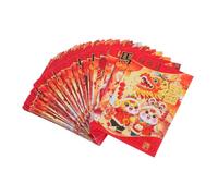 Operitacx 180 Pezzi Envelopes For Cash Lunar Year Cute Horse Pattern Chinese Lucky Money Packets Sturdy Paper Compact For Festival Gifts