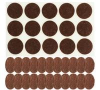 Operitacx 180 Pezzi Tappetino autoadesivo punto casa cuscinetto per Protettore per pavimenti in legno pastiglie per mobili pavimentazione pedana piedini della sedia feltrini per sedie tavolo