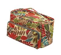 Operitacx 1pezzi Borsa Portaoggetti Per Progetti Ricamo Multi Per Ricamo Organizer Per Kit Foglia