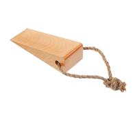 Operitacx 1pezzi Cuneo per Porta in Legno Protezione di Sicurezza per Ragazza Impedisce Chiusura Improvvisa Decorazione per Casa Sicuro e Durevole