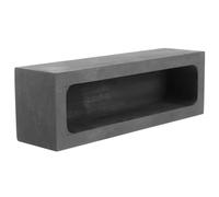 Operitacx 1pezzi Graphite Ingot Mold per Fusione Gioielli Utensile per Colata Argento Oro Rame per Metalli con Alta Stabilità Termica e Finitura Liscia